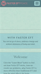 Mobile Screenshot of fastereftpeace.com